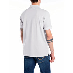 Replay Mens Polo Golfers in White