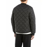 Replay Mens Paded Jacket In Black