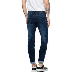 Replay Mens Jeans In Navy
