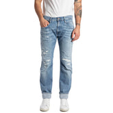 Replay Mens 338 Jean In Stonewash