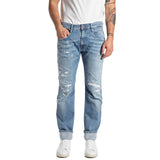 Replay Mens 338 Jean In Stonewash