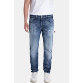 Replay Mens Jeans In Navy Blue