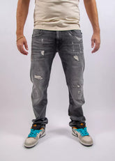 Replay Mens 096 Jeans In Grey