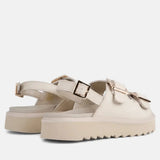 Replay Womens New Alicante Tonal Sandals In Light Beige