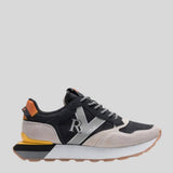 Replay Mens Dean Circus Shoes In Beige & Black
