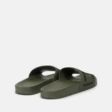 Replay Mens Up Graven Slides In Green & Black