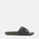Replay Mens Up Tag Slides In Military Green