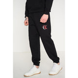 Calvin Klein Mens Graphic Joggers In Black