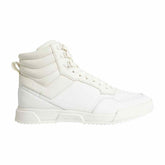 Calvin Klein High Top Lace Up Sneaker In White