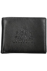 La Martina Principe Mens Sancho Wallet In Black