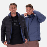 Salomon Mens Eclipse Reversible Jacket In Phantom/Marlin