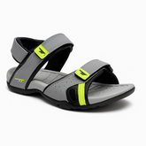 Hi-Tec Boys ULA Junior Sandals In Grey/Lime