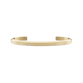 Daniel Wellington Womens Small Classic Lumine Cuff Bracelet in Gold