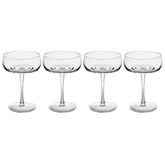 Champagne Coupe Set Of 4-Ripple