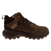 Merrell Mens Speed Strike 2 Leather Mid Waterproof Boots In Mole