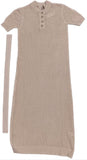 Polo Womens Thandiwe Short Sleeves Resort Knit Dress In Mushroom