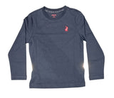 Polo Boys Long Sleeves Ashton T-Shirt In Navy