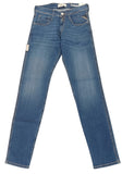 Replay Mens Slim Fit Anbass Jeans In Dark Blue