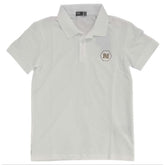 Pure Premium Mens Impasto Short Sleeves Golfers In White