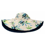 Polo Womens Floral Reversible Bucket Hat In Blue/Stone Multi