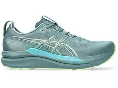 Asics Mens Gel-Kayano 33 Shoes In Foggy Teal/Illuminate Yellow