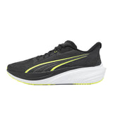 Puma Mens Darter Pro Foam Sneakers In Black/Yellow/White