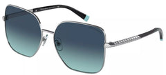 Tiffany & Co Black And Silver Sunglasses NSTF3078