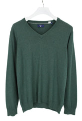 Gant Light Weight Cotton Pullover In Green