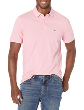 Tommy Hilfiger Slim Placket Polo Ext Pink