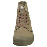 Palladium Mens Mono Chrome Shoes In Olive Night
