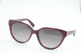 Jimmy Choo Snake Texture Frame Sunglasses In Pink