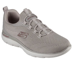 Skechers Mens Summits Shoes In Taupe