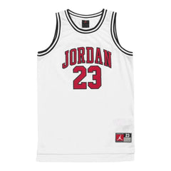 Jordan Kids White And Red Jordan 23 Jersey
