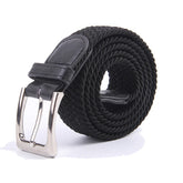 Ben Sherman Woven Braided Weave Belt Black