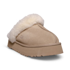 UGG Womens Disquette Slippers In Sand