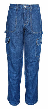 Soviet Mens Rhythm Over Sized Fashion Jeans In Dark Indigo