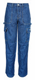 Soviet Mens Rhythm Over Sized Fashion Jeans In Dark Indigo