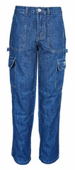 Soviet Mens Rhythm Over Sized Fashion Jeans In Dark Indigo