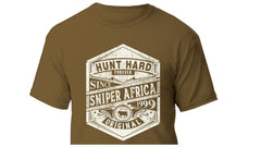 Sniper Mens Hunt Hard T-Shirt In Coyote