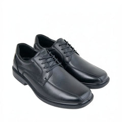Hush Puppies Mens Edmund Leather Shoes In Black