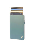 Polo Pop Up Aluminium Card Holder In Blue Grey