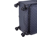 Polo Signature Luggage 4 Wheel Trolley Case Black
