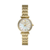 Fossil Carlie Mini Dress Gold Watch