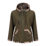 Sniper Ladies Camouflage Reversible Soft Shell Hooded Jacket