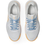 Asics Womens Gel-Dedicate Padel Shoes White/Orange Glow