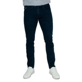 Soviet Mens Slim Leg Fashion Jeans In Blue Black