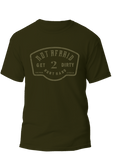 Sniper Not Afraid T-Shirt In Olive