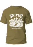 Sniper Great Outdoors T-Shirt In Fatigue