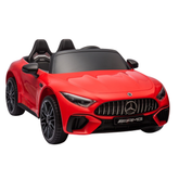 Electric Ride On Mercedes Play Car In Red