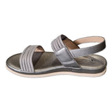 Hush Puppies Womens Soft Irene Sandals In Pewter
